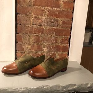 Women’s Leather Cap Loafers